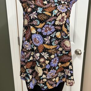 Ann Taylor Multicolor Floral Blouse NWT